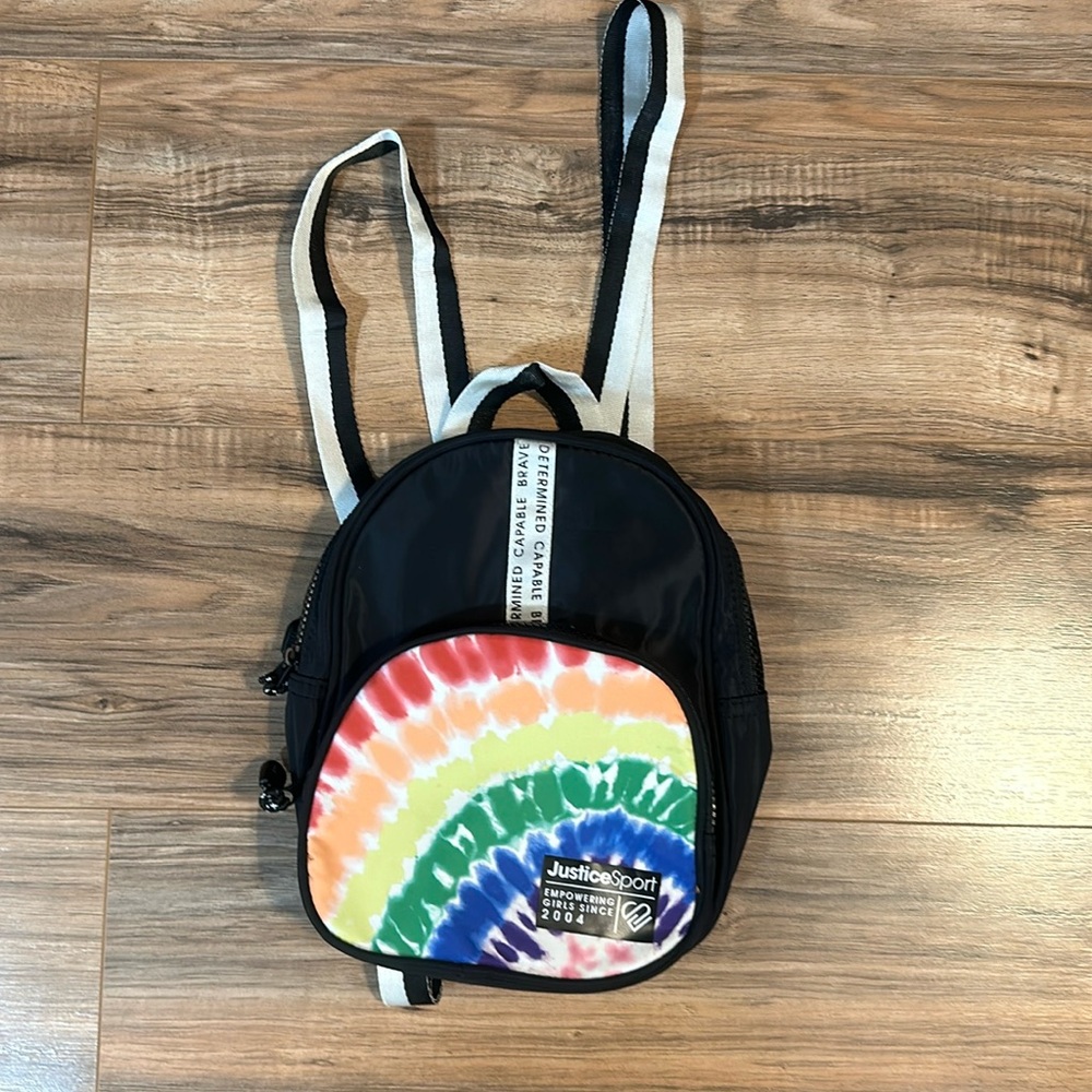 Girls Justice Sport mini backpack